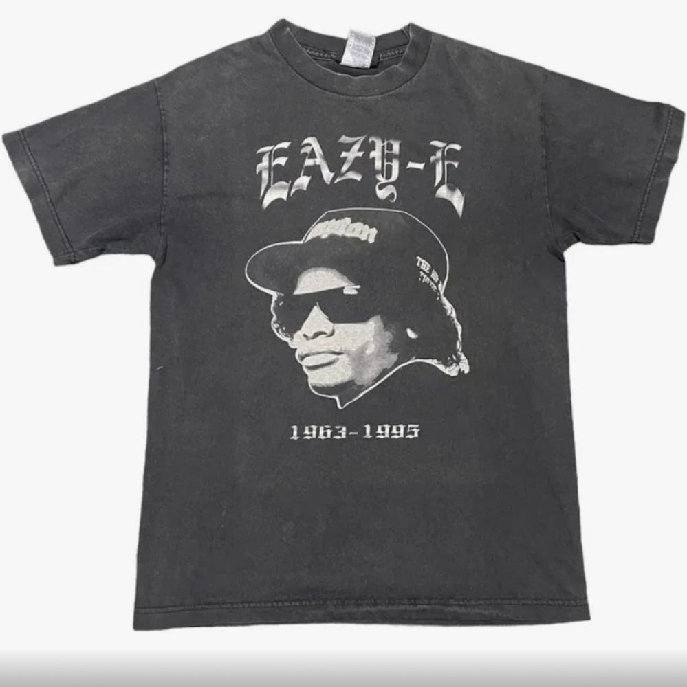 Vintage Eazy E tee, Ruthless Records, Hot Topic, Small